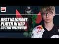 FIRST NA VALORANT ranked player TenZ on the future of VALORANT, how he got so good | ESPN Esports