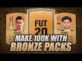 MAKE 100000 COINS AN HOUR USING BRONZE PACK METHOD EXPLAINED! (EASY COINS ON FIFA 20 ULTIMATE TEAM)