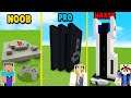 MINECRAFT - PLAYSTATION CHALLENGE | NOOB vs PRO vs HAKER | Vito vs Bella