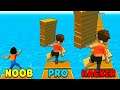 Noob Vs Pro and Hacker Shortcut Run 1 - 11 Up Level Gameplay 2021 Part 1
