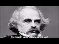 “Oh could I raise the darken’d veil” By Nathaniel Hawthorne