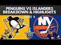 Pittsburgh Penguins vs New York Islanders Game 6 Highlights & Breakdown!