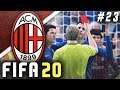 RED CARD DRAMA IN THE CHAMPIONS LEAGUE!! - FIFA 20 AC Milan Career Mode EP23