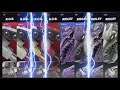 Super Smash Bros Ultimate Amiibo Fights – Request #14297 4 ROB vs 4 Ridley