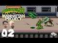TMNT III - THE MANHATTAN PROJECT #02: Ocker, Sand & taupe | 2 Spieler (mit UnknownD) | NES | Deutsch
