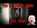 Top 5 Horror Games For Wimps