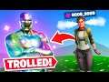 TROLLING noobs with HOLOFOIL IRONMAN In Fortnite!