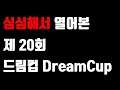 심심해서 열어본 제 20회 드림컵 DreamCup