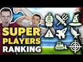 ALL SUPER PLAYERS in SCORE MATCH: NEW RANKING! Jet is out of TOP 3!!!