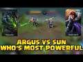 Argus Revamp Vs Sun | Siapa Fighter Terkuat?