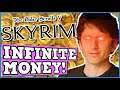 BECOMING GOD IN SKYRIM WITH INFINITE MONEY - Skyrim Is Perfectly Balanced Game With No Exploits