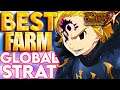 BEST CURRENT FARMING TEAM ON GLOBAL! FASTEST FARMING UNITS! | Seven Deadly Sins: Grand Cross