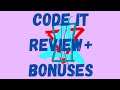 Code It Review + Bonuses 🙀IM DOING IT FOR TO CHARITY🙀