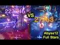 Diluc & Raiden Shogun Spiral Abyss Floor 12 9 Stars Genshin Impact