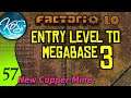 Factorio 1.0 Entry Level to Megabase 3, Ep 57: NEW COPPER MINE - Guide, Tutorial