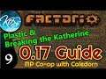 Factorio Guide 0.17 Ep 9: PLASTIC & BREAKING THE KATHERINE -  MP w/ Caledorn!