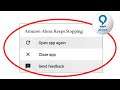 How to Solve Amazon Alexa App Keeps Stopping Error in Android & Ios