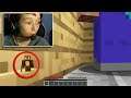 I used a TINY PLAYER Mod to hide in this Players Walls on Minecraft...