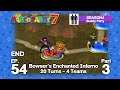 Mario Party 7 SS4 Buddy Party EP 54 - Bowser's Inferno 8 Players Luigi,Birdo,Waluigi,Dry Bones P3