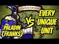 PALADIN (Franks) vs EVERY UNIQUE UNIT (Lords of the West) | AoE II: Definitive Edition