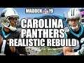 Rebuilding The Carolina Panthers - Madden 19 Connected Franchise Realistic Rebuild