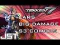 Tekken 7 - Lars Big Damage Season 3 Combos [1080p-60fps]