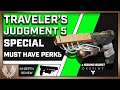 Traveler's Judgment 5 Review: A must have sidearm for now and the future (Sundial Nessus Obelisk)
