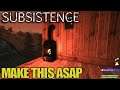 Wood Burning Stove | Subsistence | Let's Play Gameplay | E02