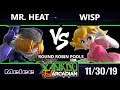 Xanadu MFA SSBM - Mr. Heat (Sheik) Vs. Wisp (Peach) Smash Melee Round Robin Pools