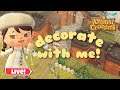 🔴 COZY Dreamy Hunting + Decorating On Milkweed!! | Animal Crossing: New Horizons