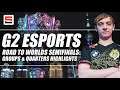 G2 Esports Road to Worlds 2020 Semifinals: Group Stage and Quarterfinals Highlights | ESPN ESPORTS
