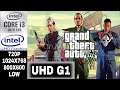Grand Theft Auto V | Intel UHD Graphics G1| i3-1005G1 | 8GB Ram | Benchmark