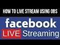 How To Live Stream On Facebook Using OBS In 2021 - Stream Key & Server URL Setup Tutorial Video