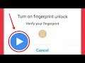 Mx Player || How To Set Fingerprint & Pattern lock