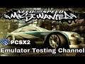 Need for Speed: Most Wanted 4k | PCSX2 1.7.0 Dev | PS2 Emulator