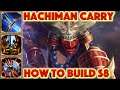 SMITE HOW TO BUILD HACHIMAN - Hachiman Carry Build Season 8 Conquest + How To + Guide + Gameplay