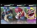 Super Smash Bros Ultimate Amiibo Fights – Request #15914 Lucario vs Mario vs Wario