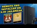 Testing Remote PKG installer on PS4 Jailbreak 9.00 | Possible Fixes included