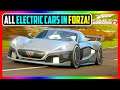 All Electric Cars in Forza Horizon 4 *UPDATED!* (TOP SPEED