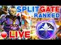 π΄ (Almost) *ZERO* SPLITGATE SERVER QUEUE! - Splitgate RANKED LIVE Gameplay | !CODE