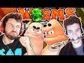 BATTLE OF THE BOOMERS | Worms Clan Wars w/ The Derp Crew