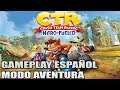 Crash Team Racing Nitro Fueled Gameplay Español PS4 - Modo aventura
