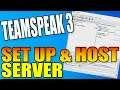 How To Set Up & Host Your Own TeamSpeak 3 Server