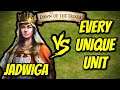 JADWIGA vs EVERY UNIQUE UNIT | AoE II: Definitive Edition