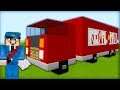 Minecraft Tutorial: How To Make A Royal Mail Lorry "2019 City Tutorial"