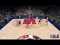 NBA2K22 - Philadelphia 76ers -Regular Season Gm 34 of 82 -Philadelphia (31-2) vs Washington Wizards