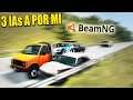 PERSEGUIDO POR LA AUTOPISTA POR 3 BANDIDOS - BEAMNG.DRIVE | Gameplay Español