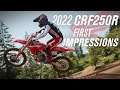 2022 Honda CRF250R | First Impressions & Ride Review