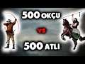 500 OKÇU vs 500 ATLI HANGİSİ KAZANIR? ( Mount & Blade II: Bannerlord )