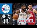 Brooklyn Nets vs Philadelphia 76ers Highlights 2nd-QTR | NBA Preseason | October 11, 2021